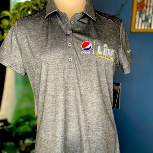 NWT Nike Super Bowl LIV Golf Polo Shirt